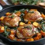 inesboulila A hearty one pan chicken and sweet potato skillet s 4ba54707 aacb 4e37 a962 bd2fd992f2eb