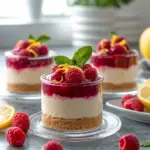 inesboulila A modern kitchen scene featuring no bake lemon rasp c1e45258 d045 4d07 bc26 e15cbeed3ba3