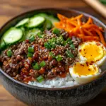 inesboulila A vibrant Korean ground beef bowl served in a moder e2e5e8a4 2b84 4647 9a03 c9da1bd99aa0