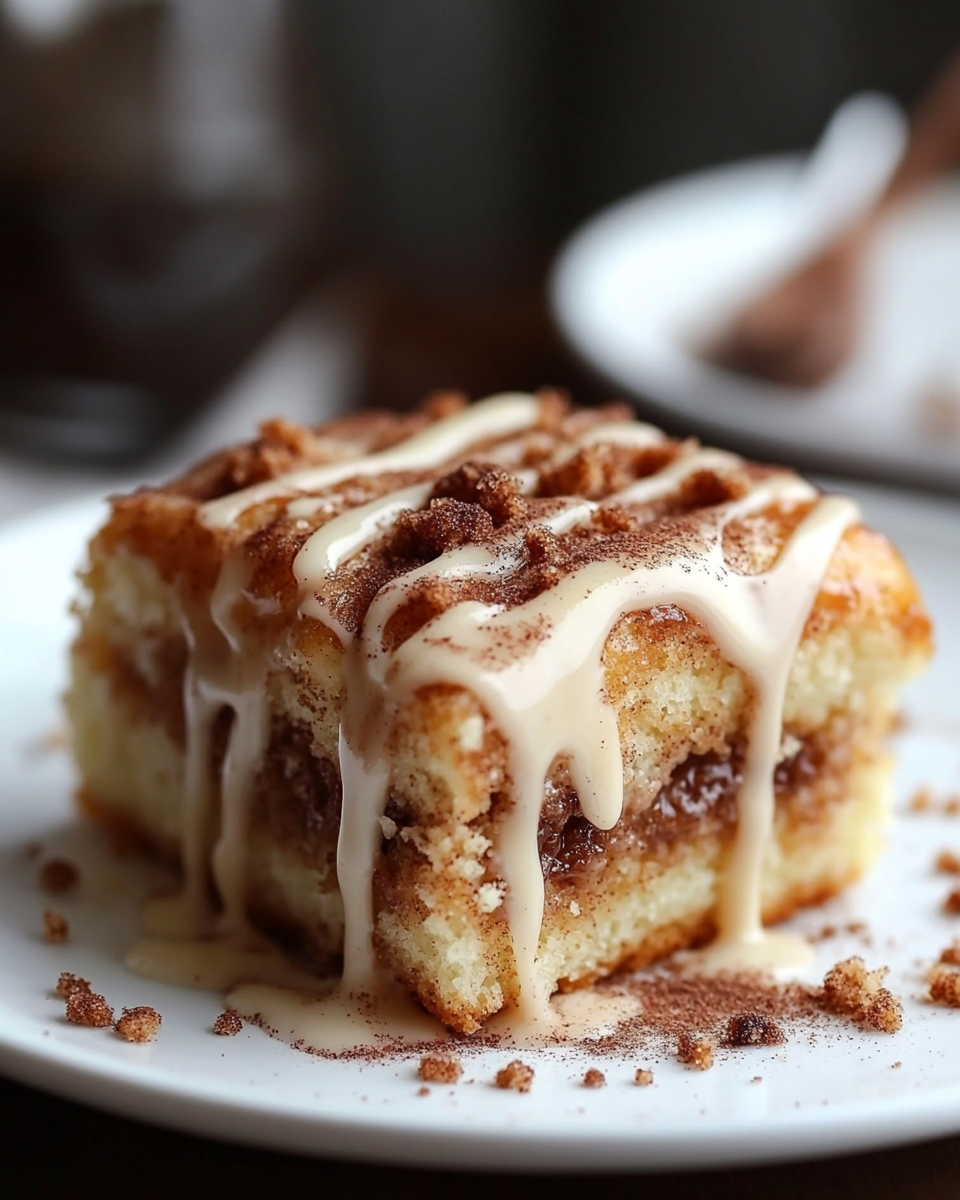 Cinnamon Roll Cake