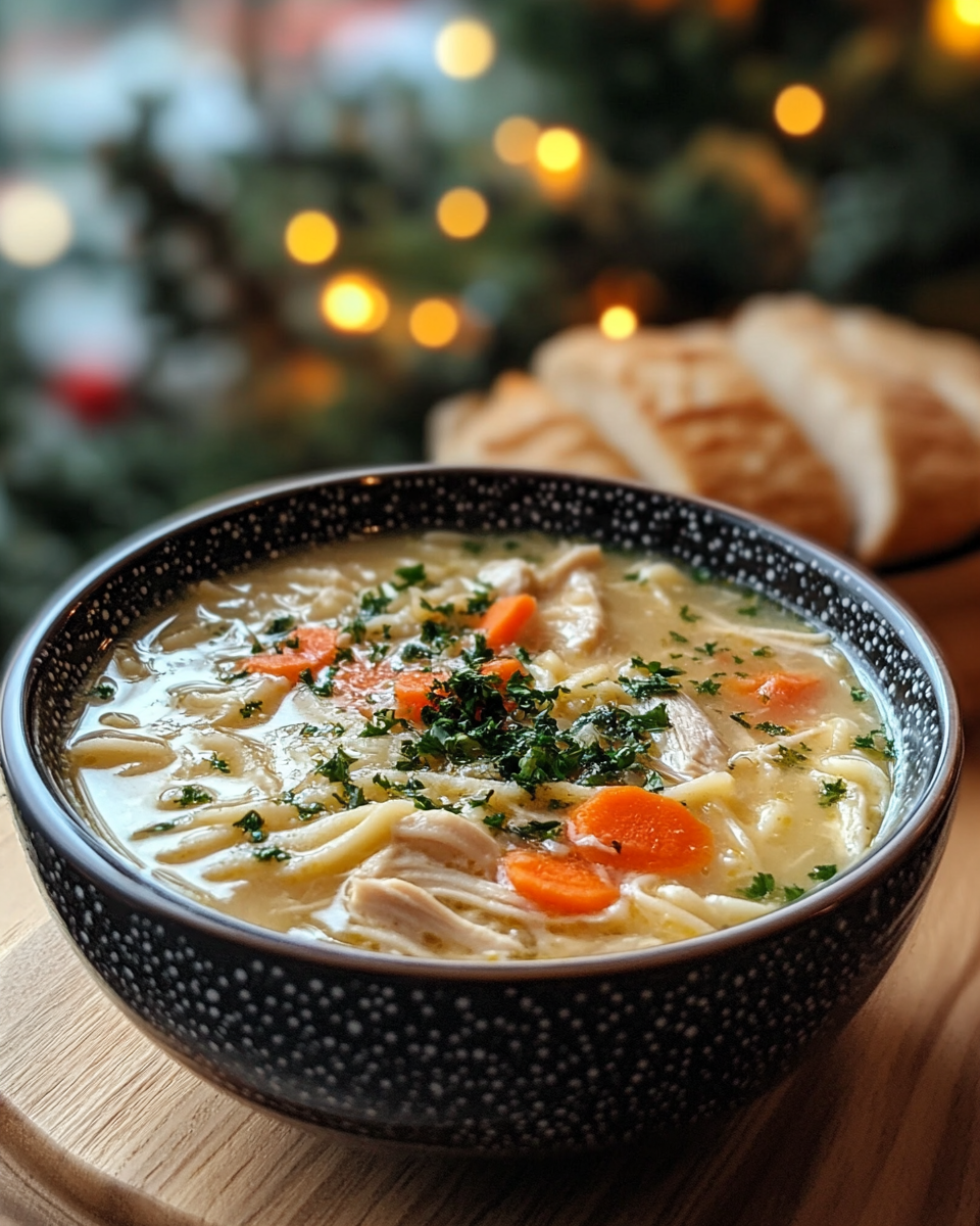 Crack Chicken Noodle Soup