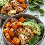 inesboulila Two serving bowls of roasted chicken and sweet pota cd92adfa d2ed 4bde aa49 33587b1bf70b