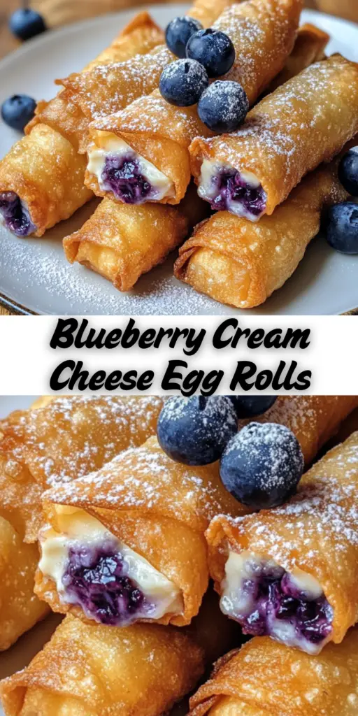 Blueberry Cream Cheese Egg Rolls 3 19 29