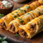 inesboulila A batch of ultra cheesy taco sticks served on a rus 23a5638e d27e 4de2 acfb 776fd28b1861