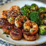 inesboulila A beautifully plated dish of honey garlic shrimp go 00bdcf11 0fd3 4f56 b537 a5c5fa9f9f9b