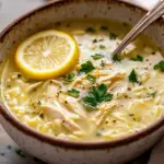 inesboulila A bowl of Greek lemon chicken soup Avgolemono cream 5e6b215b 0ba2 4cee b78c f62ff5611b6c