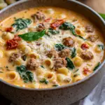 inesboulila A bowl of creamy Parmesan Italian sausage ditalini 2053bfce 50b3 443b 8372 f3fbf5014d46