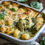inesboulila A bubbling golden brown creamy pesto and spinach gn f1ee7db3 c245 41cc 9306 7d4c3f6b5403