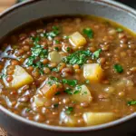inesboulila A comforting bowl of hearty lentil and potato soup 1dc24714 8cae 4389 a1c3 cc70628e6499