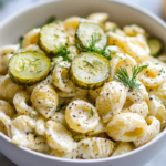 inesboulila A fresh and creamy dill pickle pasta salad served i 5735be48 4095 421d bfdc 1f1a5f78c9bb