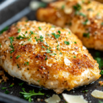 inesboulila A freshly baked garlic Parmesan crusted chicken bre c128ffe0 fa90 4a96 b3fa 4c1f838e0517