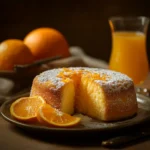 inesboulila A freshly baked orange sponge cake golden brown wit 785c9c4c 0d2a 48ab 9644 17dc38245fe2