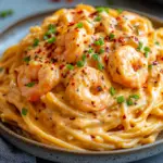 inesboulila A full plate of Bang Bang Shrimp Pasta featuring sp 37c357fd d1d4 4b04 aa92 a54bfa2669b0