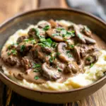 inesboulila A hearty bowl of keto slow cooker beef stroganoff f ef0597a9 7e58 4da9 8a17 246cb328241a