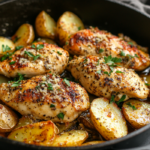 inesboulila A hearty garlic Parmesan chicken and potatoes one p 12bc58ee 2ed5 421b a07e 7bdd377ee62e