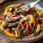 inesboulila A hearty plate of Pepper Steak Pasta Delight featur 7b55e748 4d9d 45ea a374 2456a52526d7