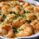 inesboulila A hearty shrimp casserole bubbling with a creamy sa 8e1b57d1 657b 4e22 af82 8ee406f0b8dc