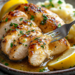 inesboulila A plate of Garlic Butter Chicken featuring golden s da1c0c7a 260f 45aa 8d8b 44ff50fa7171