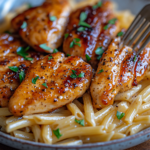 inesboulila A plate of Honey Pepper Chicken Panini Pasta featur 634de484 4f10 4862 8292 6062566e7c48