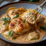 inesboulila A plate of Marry Me Chicken and Ravioli featuring t 839a98ac a881 4e78 9c18 f2860b69038a