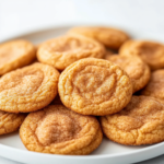 inesboulila A plate of freshly baked snickerdoodle cookies gold daf2d9e8 6e0b 4b0b 912a 10f2cf0f3065