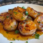 inesboulila A plate of juicy shrimp each one coated in a glossy df2242e7 3490 464a 8d29 2c2a68a30db3