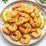 inesboulila A plate of perfectly cooked air fryer shrimp golden 2620e99e 46e8 4724 a6e4 73b3b4ff8793