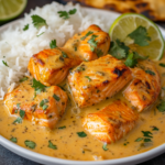 inesboulila A plate of salmon in coconut lime Indian curry with c153588d e297 4839 b3c7 91aa24b07f96