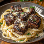 inesboulila A plate of tender seared garlic butter steak bites fc8b0208 f8d9 49fa 9f1b 8b268dbcdc88