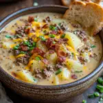 inesboulila A rich and hearty bowl of hamburger potato soup fil 72eb0a5c 4276 4a01 9512 cdc57c331743