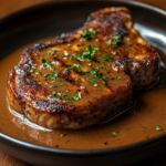 inesboulila A rustic ceramic plate featuring a thick juicy Texa e1a83fa3 46d3 40b7 bd80 0210d2388895