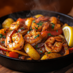 inesboulila A sizzling Cajun Shrimp Bake featuring plump juicy b28d57b8 77ed 476e 83e4 11201a772a42
