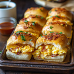 inesboulila A tray of freshly baked Cowboy Breakfast Sliders fi e3eff9e5 25b9 46bd b93c 175234844eb3