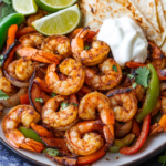 inesboulila A vibrant plate of sheet pan shrimp fajitas featuri 0d70ee80 5d2d 476a 981a f4c166fc648f