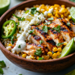 inesboulila A vibrant street corn chicken rice bowl served in a 99321c4d 90ba 4e4f b8ab 4788be2f8a88