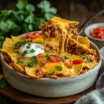 inesboulila A warm cheesy walking taco casserole fresh out of t 8084d8e6 c9ef 4000 835e 5a5f3ffd6897