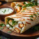 inesboulila Golden crispy Cheesy Garlic Chicken Wraps filled wi 09252f74 0820 410f b33a 667dc6fe4df8