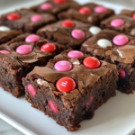 inesboulila A batch of freshly baked Valentines MMs brownies ri e7ca4234 259d 4c4e 80f3 fd691938b4fa