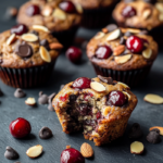 inesboulila A batch of freshly baked almond cherry chocolate mu 57f7b460 cd96 46e0 9700 5bf89ac9a32b