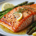 inesboulila A beautifully cooked salmon fillet with a golden cr 931d53ab cf79 40d6 83ae 689a5b6c5a39