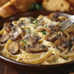 inesboulila A beautifully plated dish of Garlic Mushroom Pasta fbaa01f3 aafa 4cd1 be25 adf2b9e27c6a