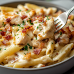 inesboulila A bowl of Crack Chicken Penne featuring al dente pe 04467055 9979 4b10 8928 f66b855ef4f9