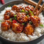 inesboulila A bowl of Sticky Chicken Rice featuring tender bite 0b8fec01 3561 4298 a90e ce1215ef5c62