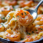 inesboulila A bubbling Garlic Butter Shrimp Pasta Bake fresh ou 88b54724 f439 4fd0 93f8 e4445b5abcda