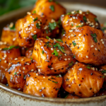 inesboulila A close up shot of Honey Butter Garlic Glazed Salmo 3005921d 324e 4b1e a889 6844d4f77a1f