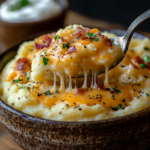 inesboulila A comforting dish of Slow Cooker Cheesy Mashed Pota 70cff7a7 b6fc 4f70 b6cc 3e29382ad81f