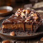 inesboulila A decadent Turtle Pie set in a buttery chocolate co 03060bf9 fe4b 4f37 94f8 393ef0c4fbd8
