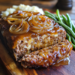 inesboulila A freshly baked French Onion Meatloaf sliced to rev f05ee366 a5e1 4d81 b5c2 392d7ecb5888