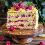 inesboulila A freshly baked Raspberry Lemon Cake golden and moi 40540041 f8e6 4032 b3cf 72e74581ca7e