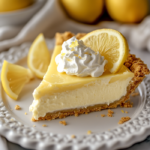 inesboulila A freshly sliced Easy Lemonade Pie with a velvety p f52e3324 4092 4d64 8163 492dcb460d6c
